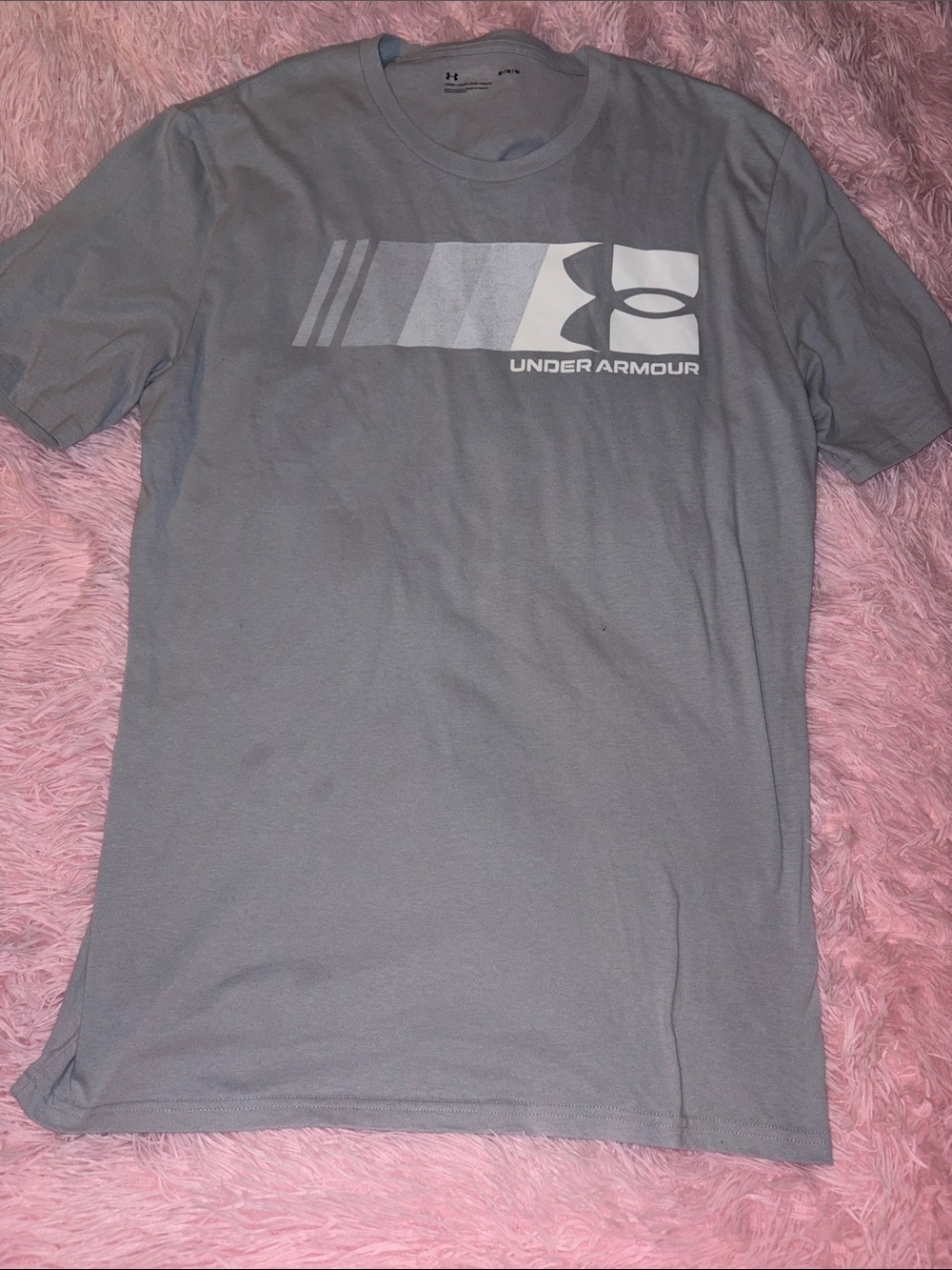 Under Armour Gray Short-Sleeve Logo Tee